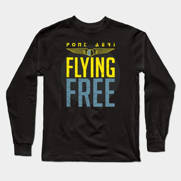 flying free pont aeri Long Sleeve T-Shirt by DiscoKiss